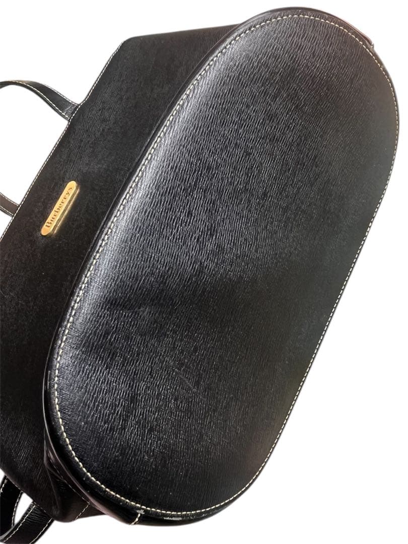 Burberry バーバリー　アンティーク　ブラック トートバッグ