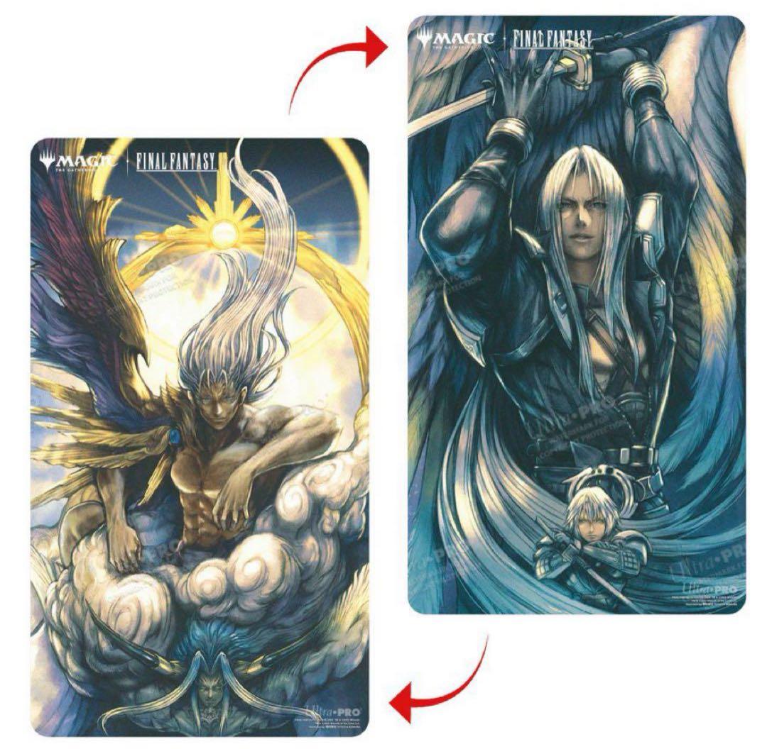 新品未開封 セフィロス 両面 プレイマット mtg FF
