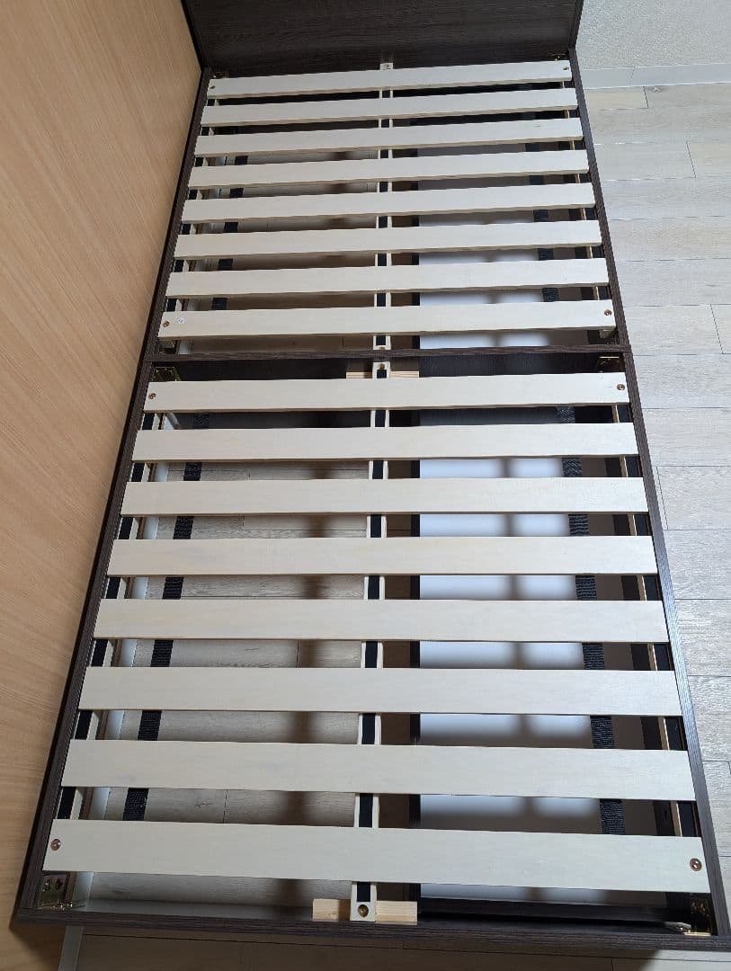 【引き渡しのみ】タンスのゲン　シングルベッドフレーム