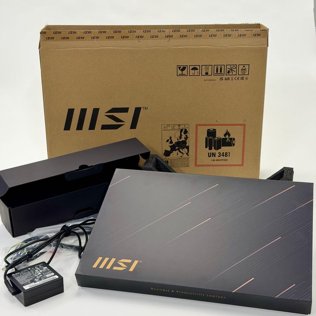 【MSI Prestige】ノートPC /メモリ32GB / SSD2TB