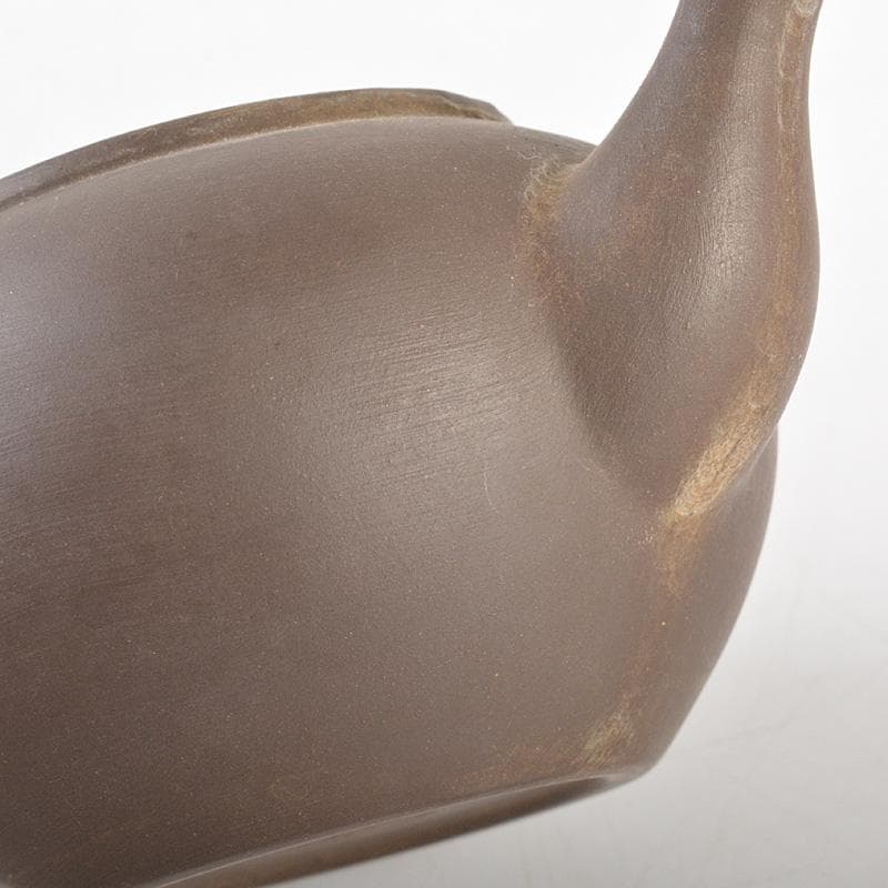 中国　東宝謹製　紫砂　朱泥　急須　茶壷　C　R6433