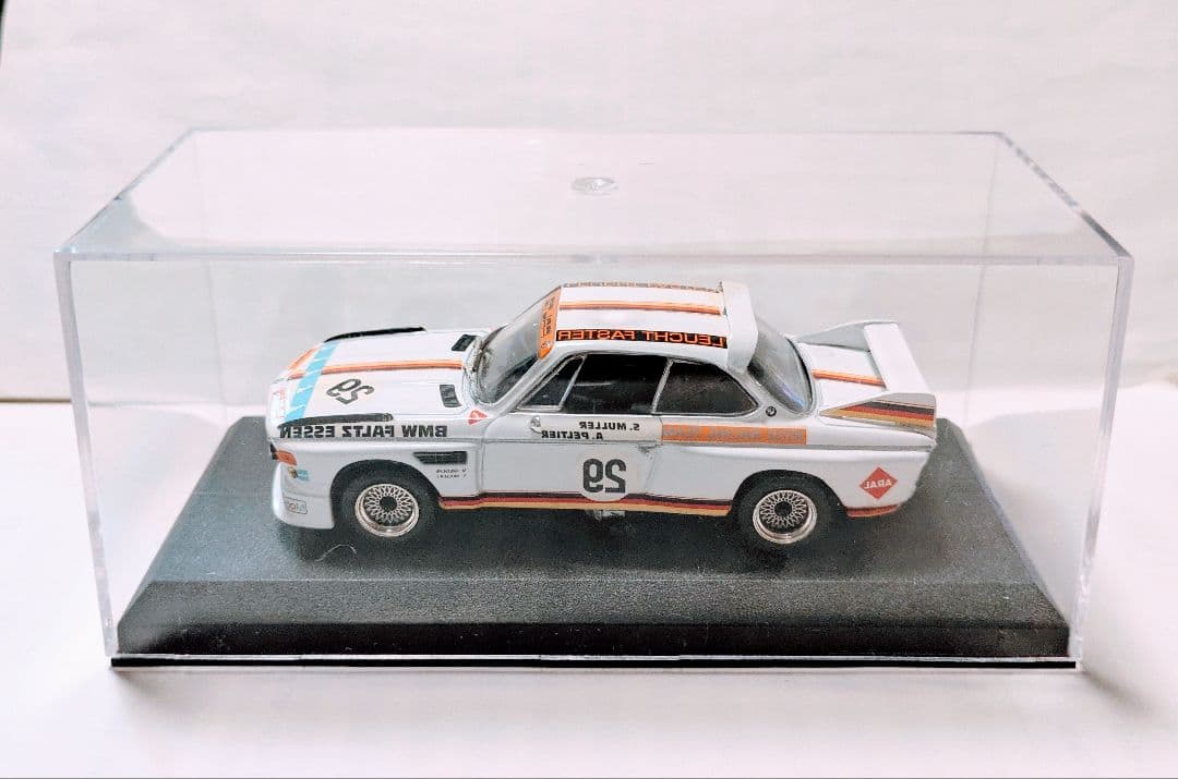 貴重BMW ３.０ＣＳ レーシングモンツァ１９７１年DetailCars１/43
