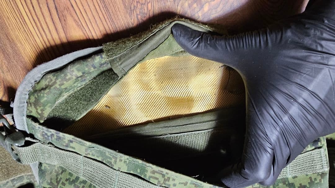 ロシア軍 ボディーアーマー 6B45 実物 裏地有り