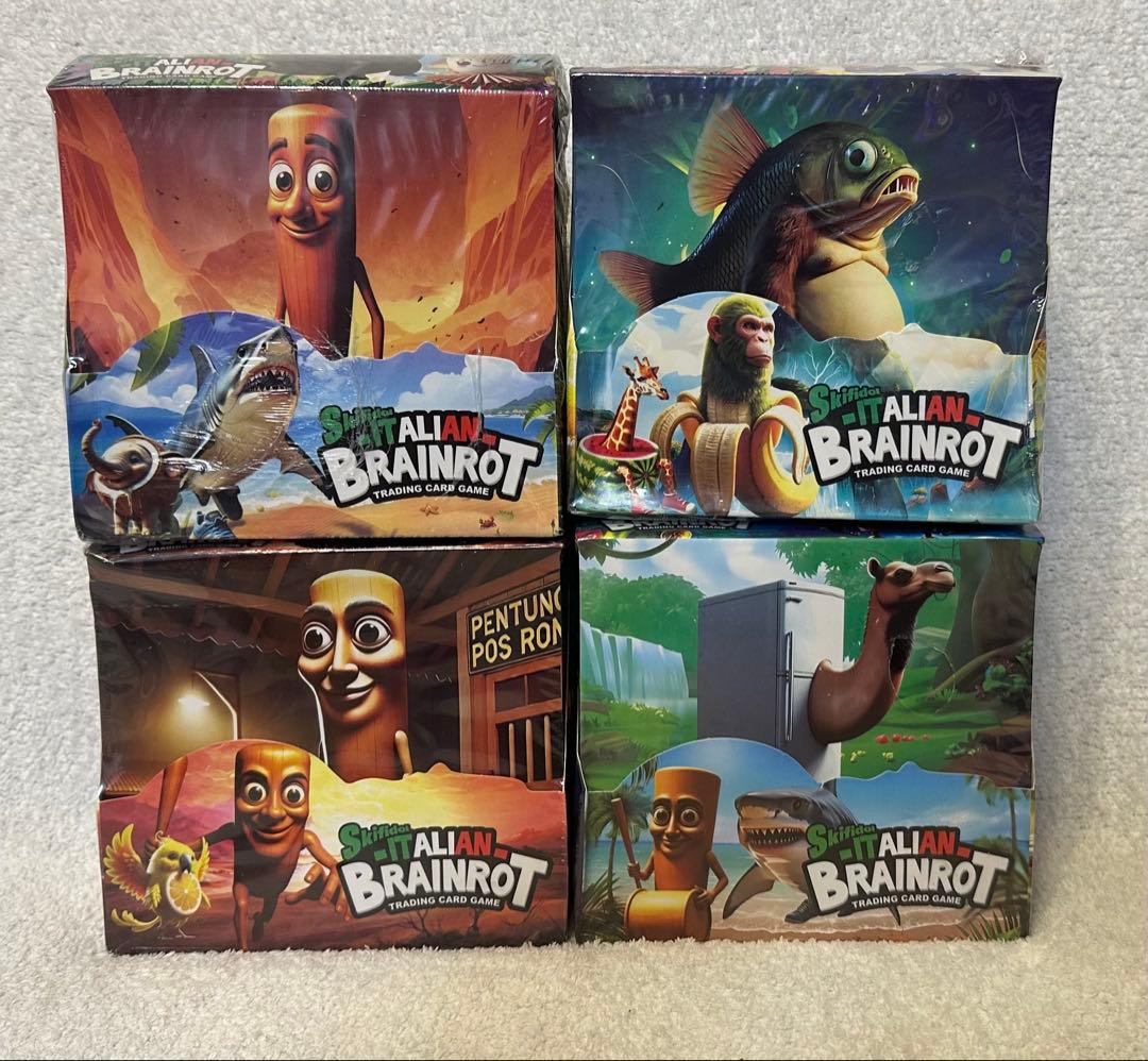 【新品未開封】イタリアンブレインロットカード 4BOX（36パック入×4BOX）