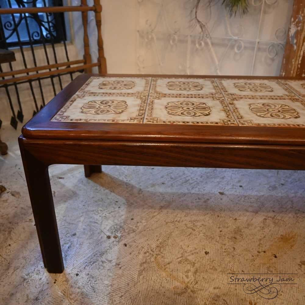 L3705-67 北欧ヴィンテージ デンマーク コーヒーテーブル タイル 北欧