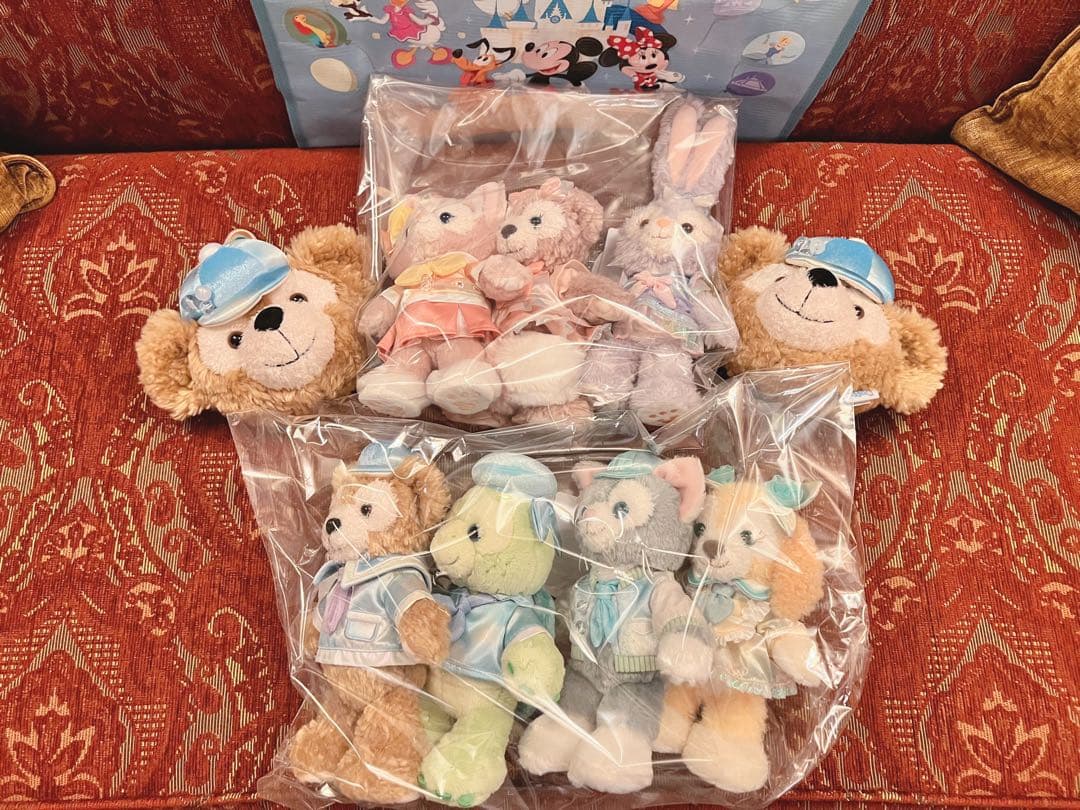 カラフルハピネス ポージープラッシー バケパ ダッフィー＆フレンズ