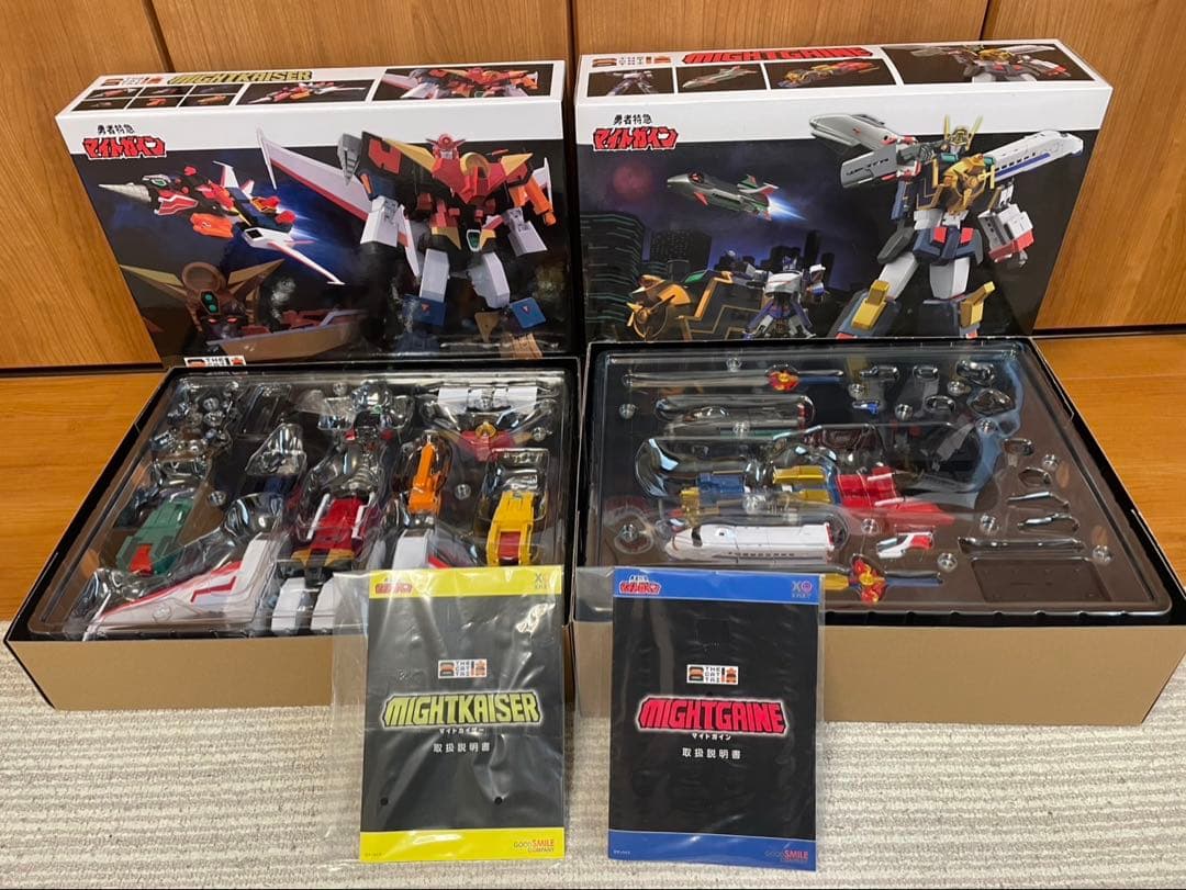 さ*す様 グッスマ　THE 合体 マイトガイン&マイトカイザーセット