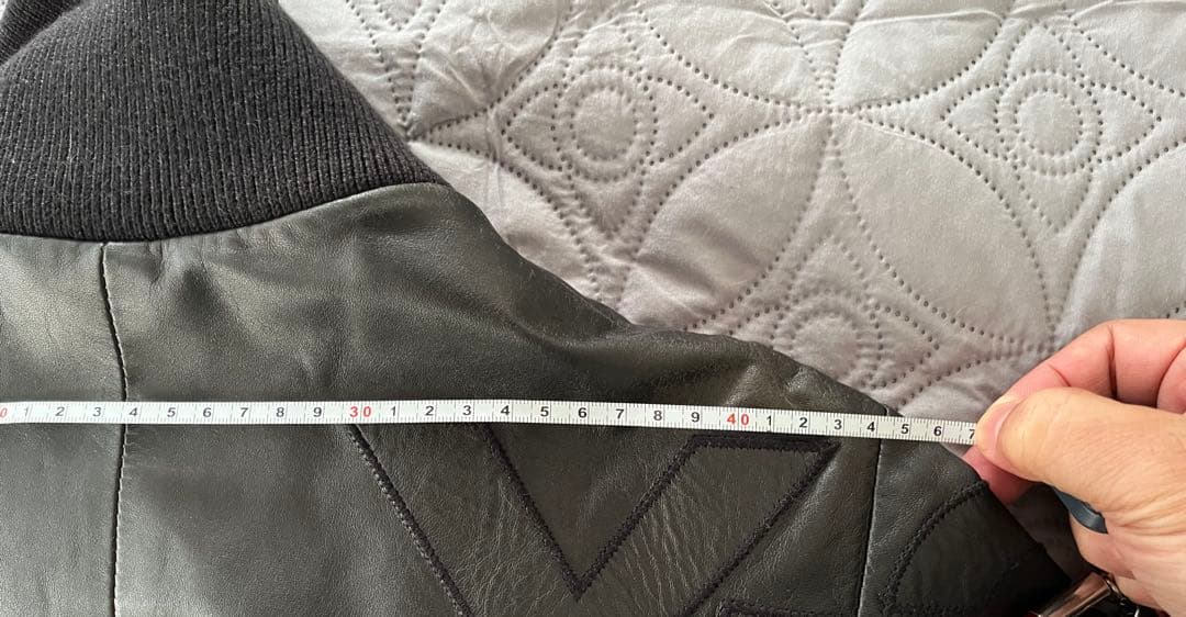 Y-3ヨウジヤマモト レザージャケットフード 美品ですが訳あり