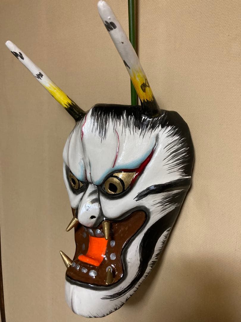 神楽面　般若　咥え面　No.44