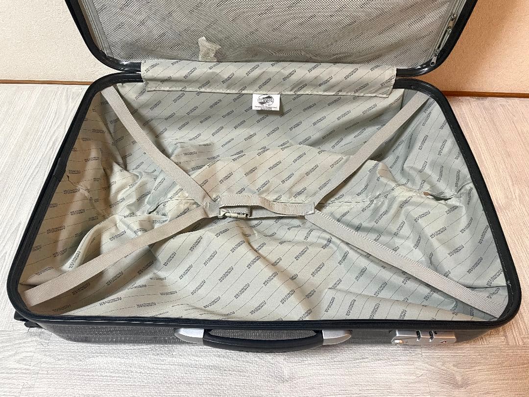 Samsonite Lサイズスーツケース マットネイビー 91L　8-9泊