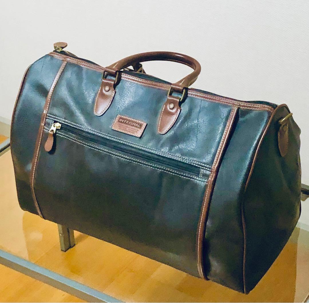本革 INTEGRAL ボストンバッグ 大容量