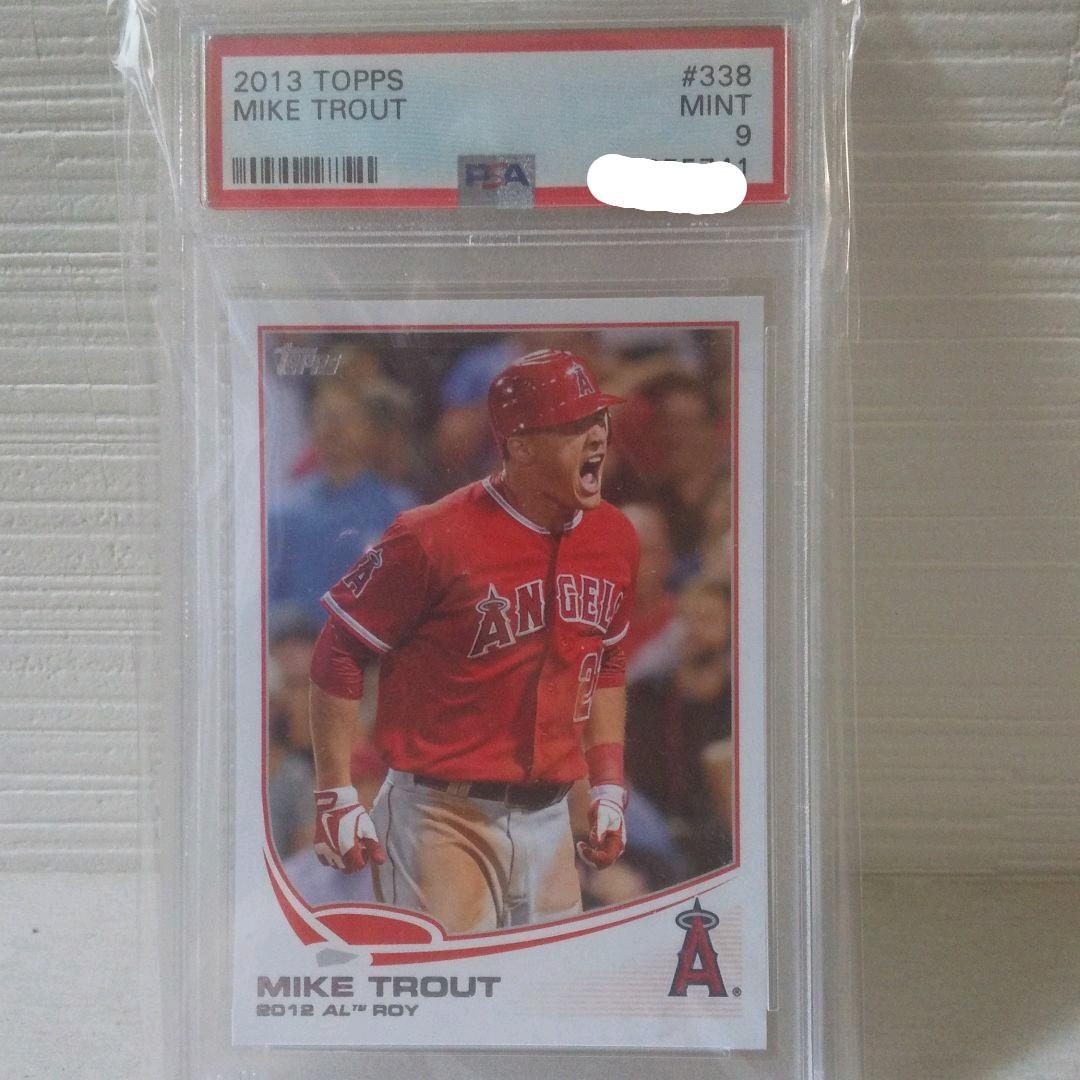 マイクトラウト 新人王受賞PSA9鑑定済み
