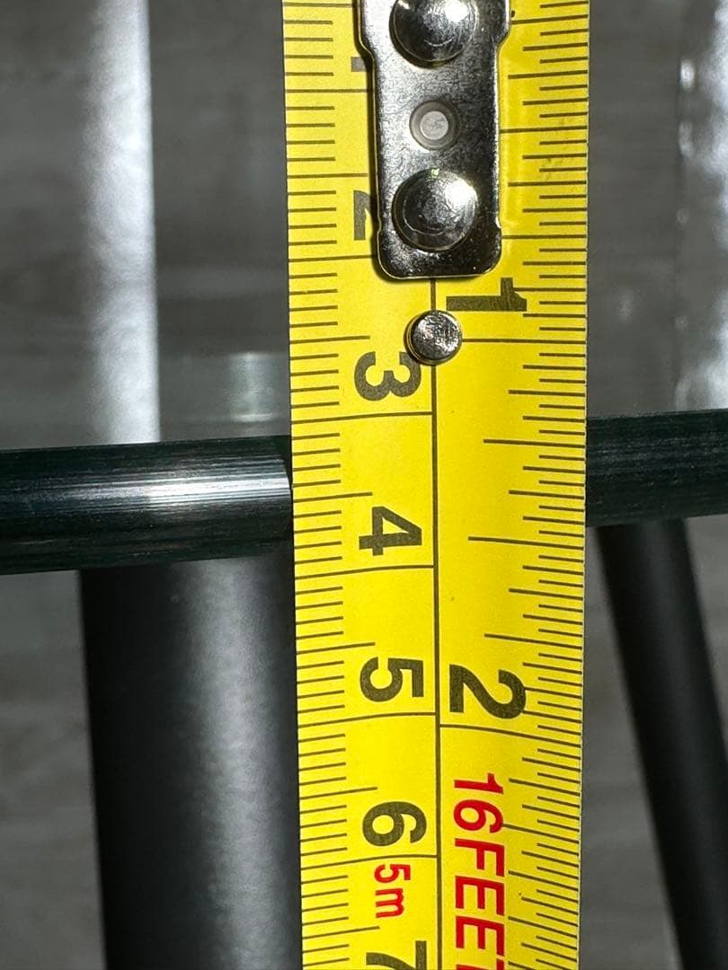 丸テーブル オシャレ 強化ガラス テーブル ラクラク組立 新品 未使用