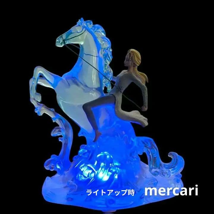 日本未発売 エルサ 水ノック フィギュア ディズニーショーケース 完売品