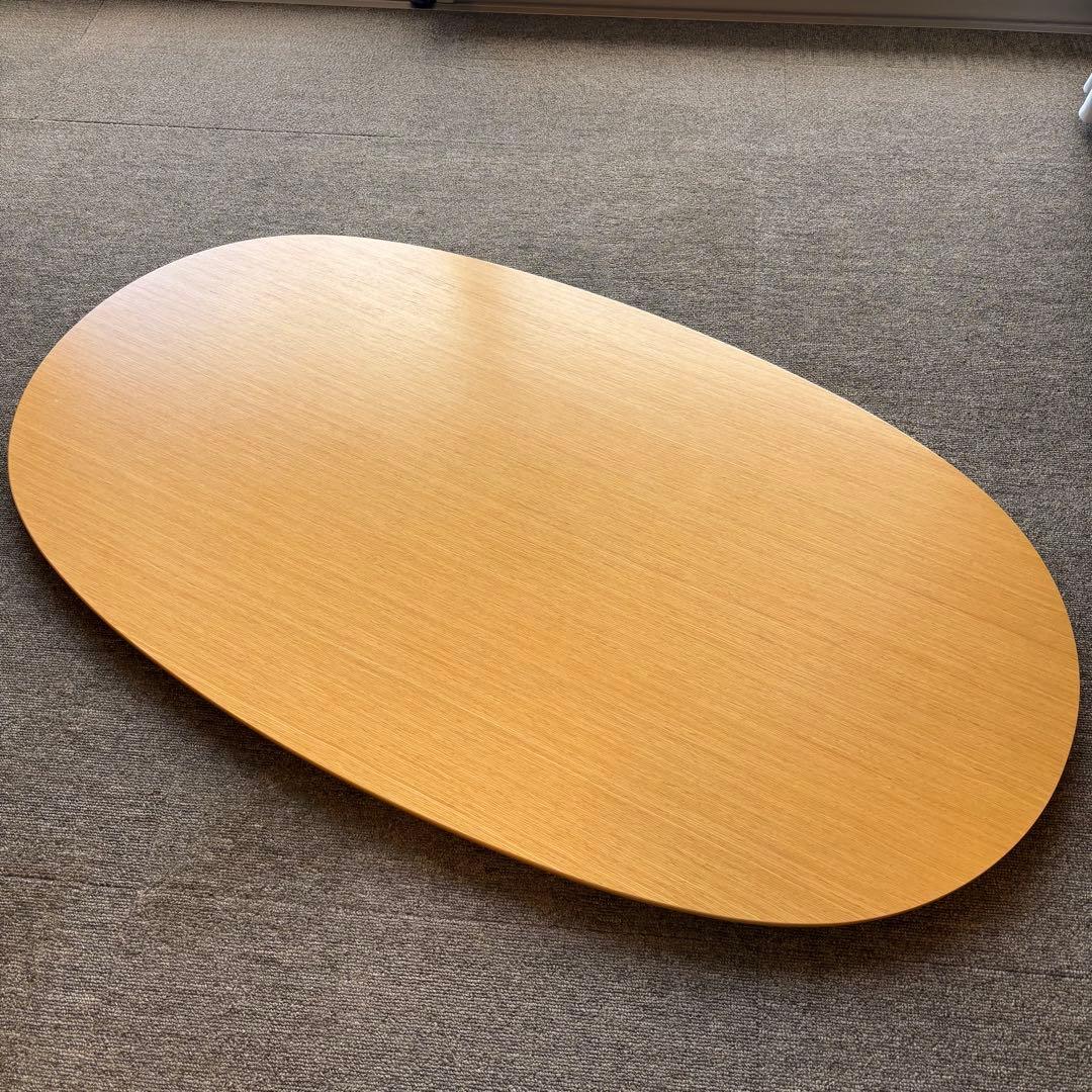 無印良品 3点セット 楕円こたつ こたつ布団 ラグ 美品 ローテーブル