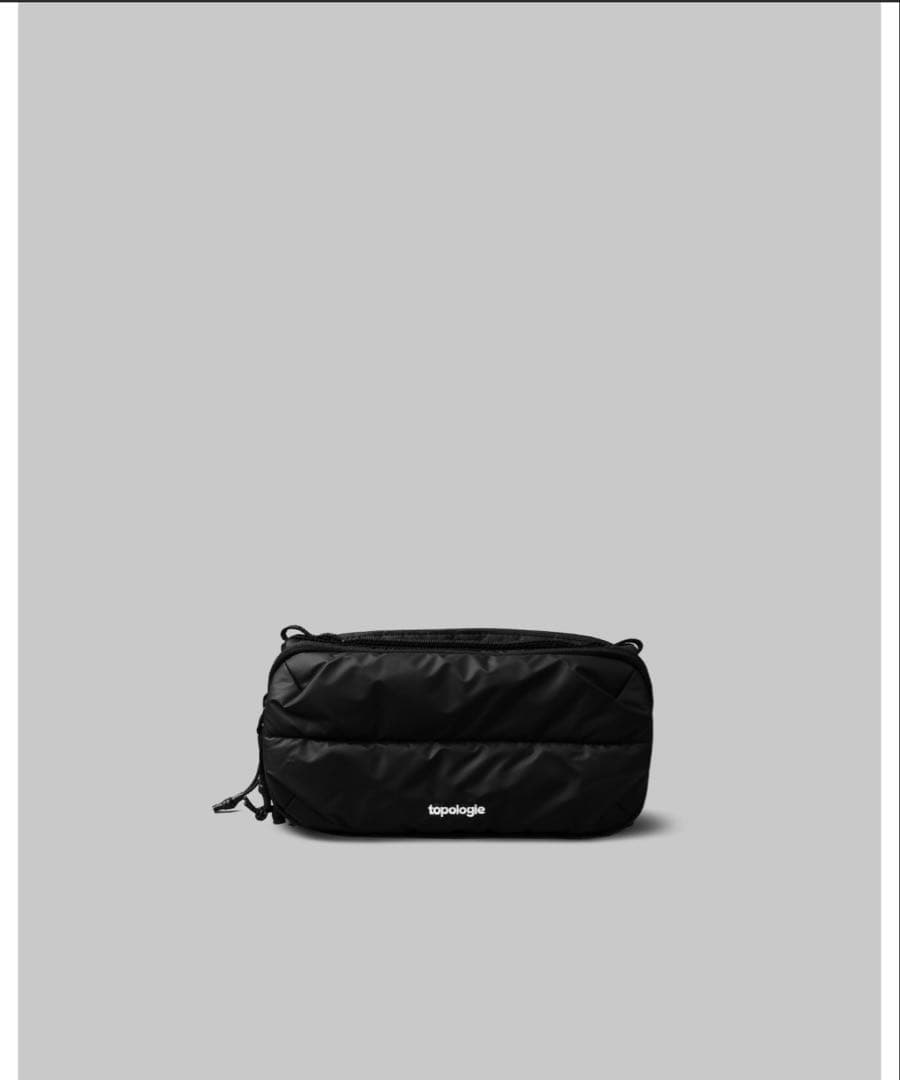 出品本日まで topologie ボトルサコッシュ（ストラップ付き）２点セット