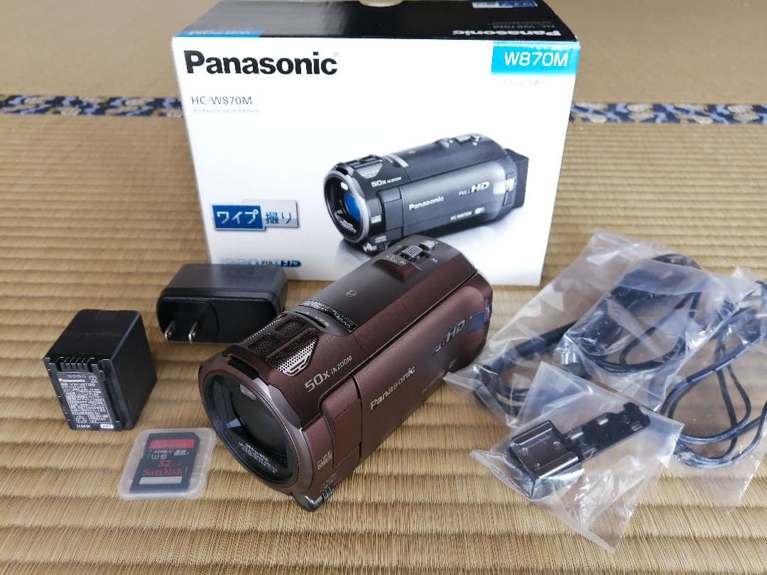 【いちごパフェ】Panasonic パナソニック HC-W870M