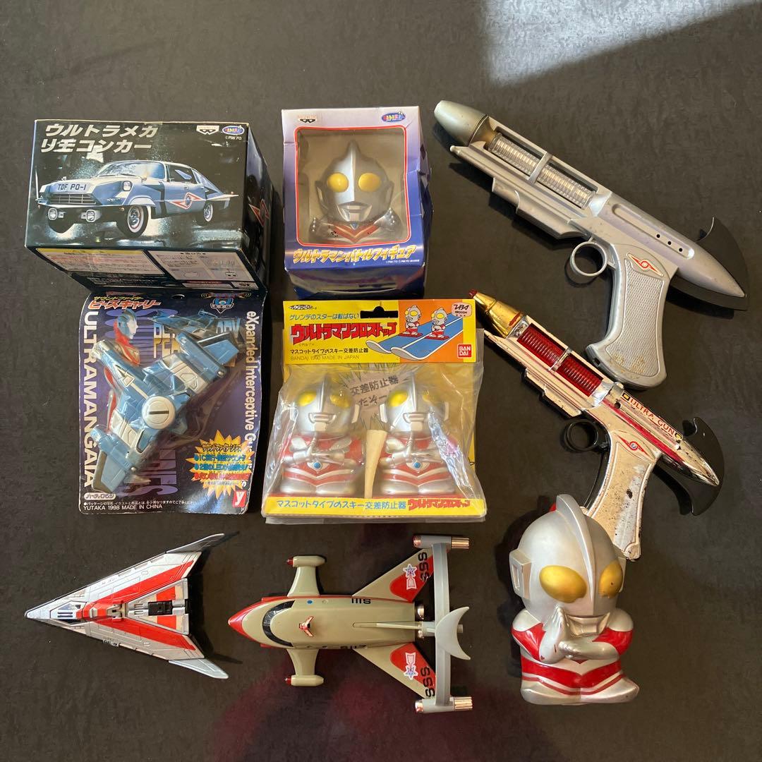 円谷プロウルトラマン　バンダイソフビフィギュア他まとめ売り