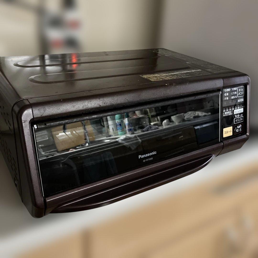 Panasonic フィッシュロースター ブラウン　けむらん亭NFーＲＴ1000