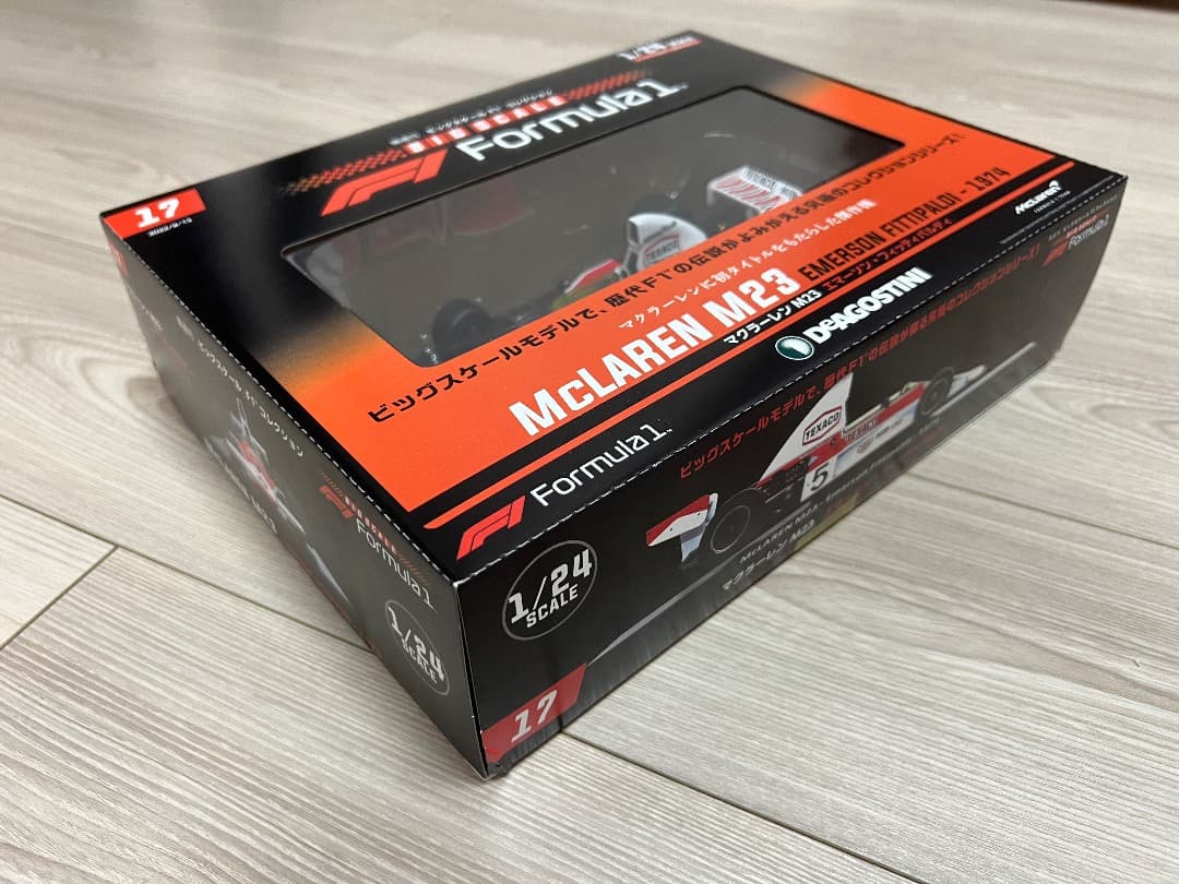 マルボロ仕様　ビッグスケールF1コレクション　マクラーレンM23　1974