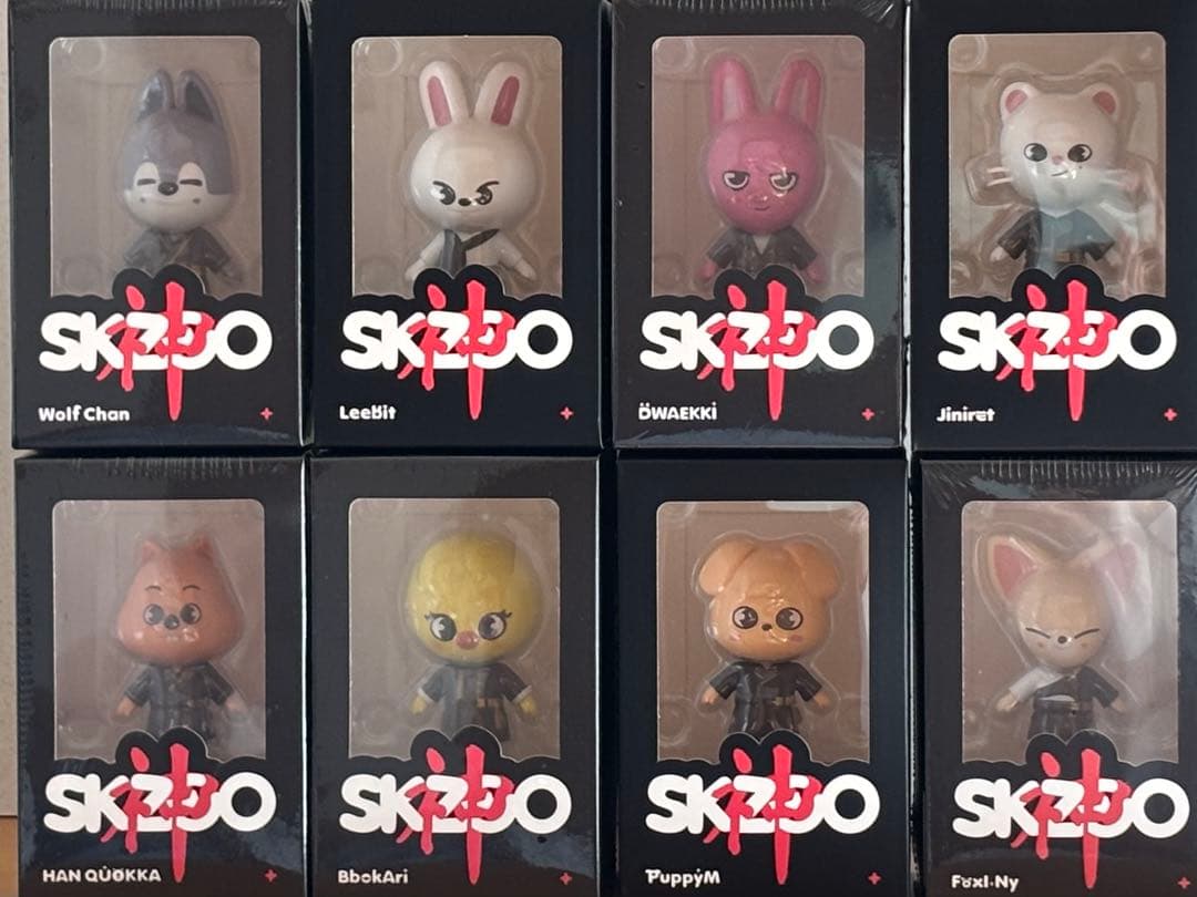 ゆ*き様 SKZOO フィギュアセット 神メニューver. 一部未使用