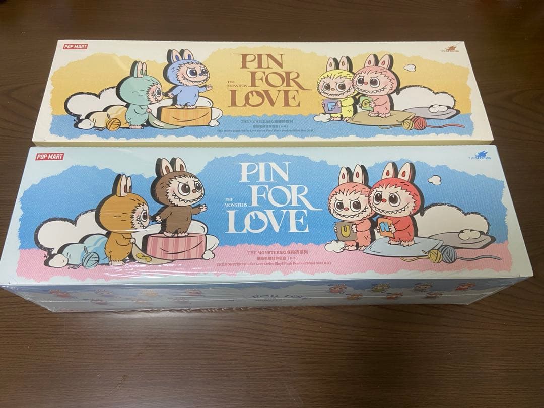 ラブブ　THE MONSTER PIN FOR LOVE アソート　2箱セット