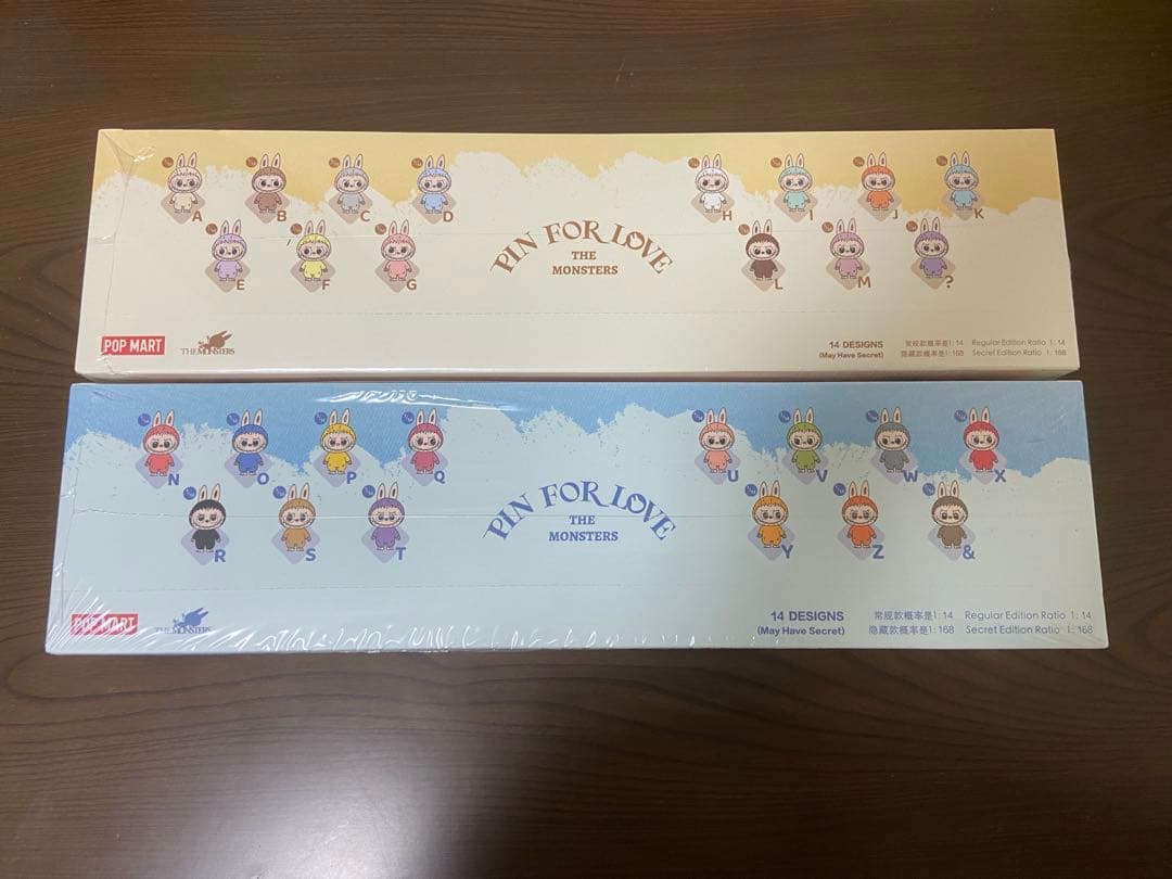 ラブブ　THE MONSTER PIN FOR LOVE アソート　2箱セット