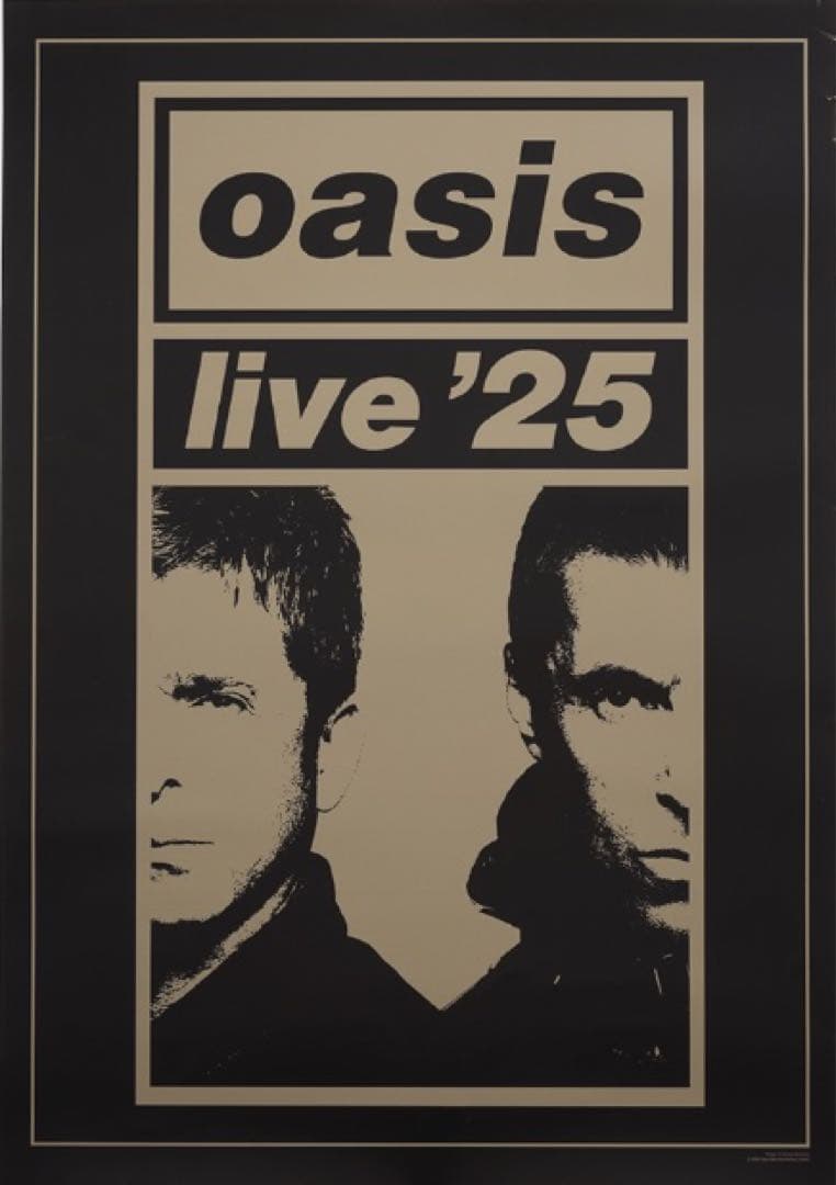 【4点セット】XXLサイズ oasis 開催地限定 Tシャツ & A2ポスター
