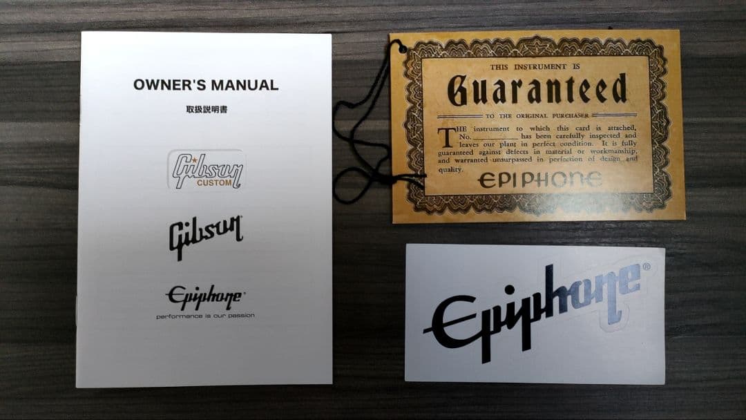 エピフォン　Epiphone Inspired by Gibson ES-335