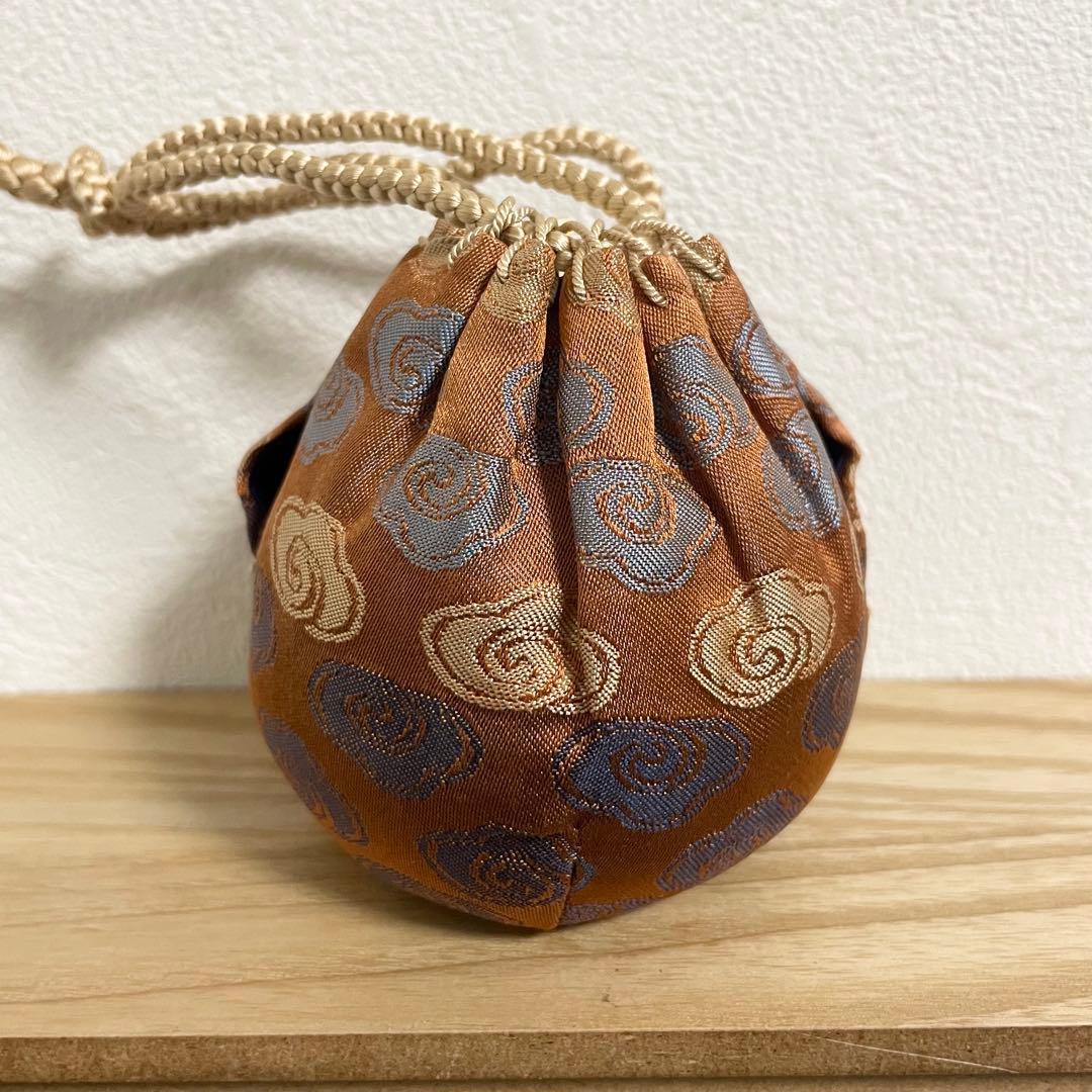 【新品未使用品】茶道具 高取焼 茄子茶入 喜恵作 共箱付き