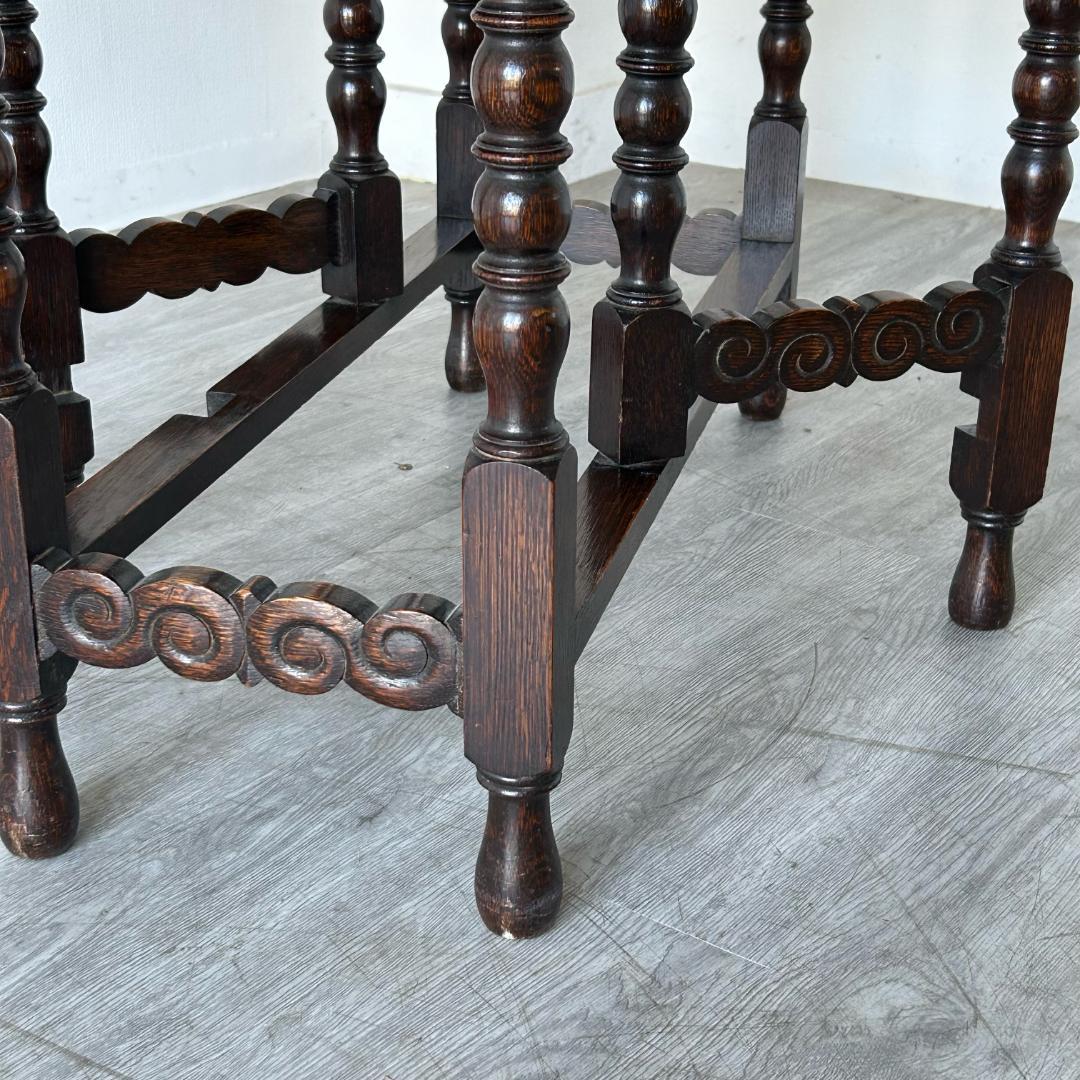 イギリス アンティーク ゲートレッグテーブル 折りたたみテーブル 159A