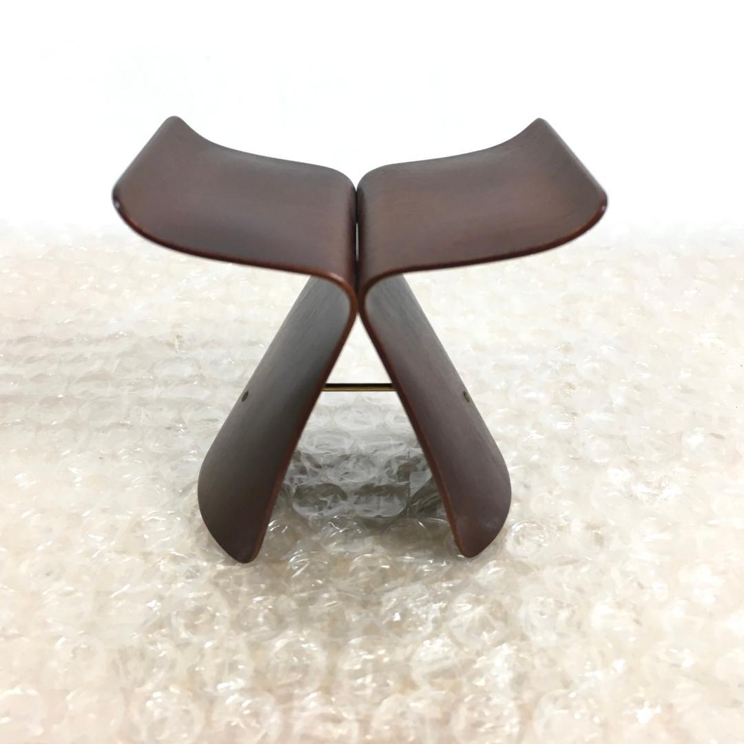 ○[超美品] VITRA 柳宗理 バタフライチェア ミニチュア チェア 置物