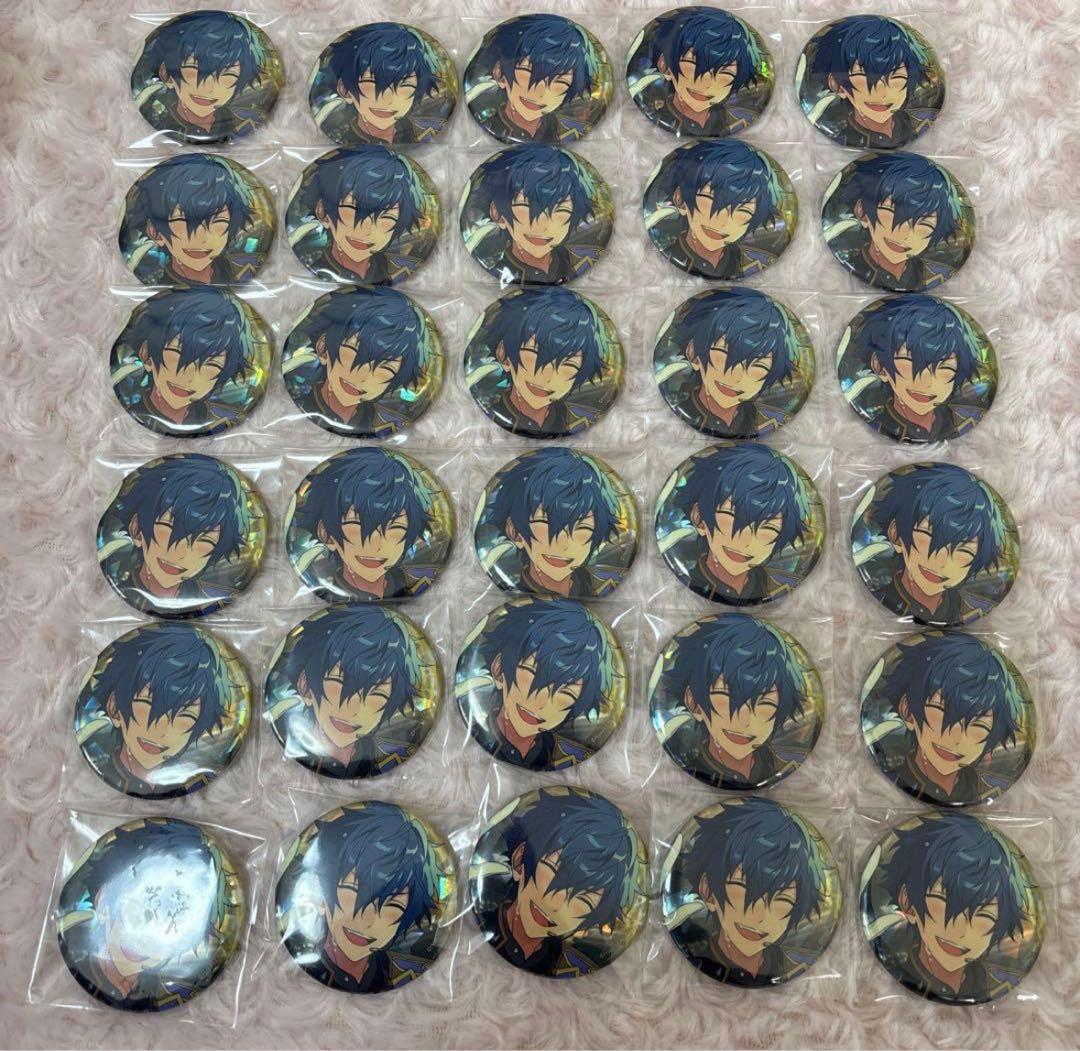 漣ジュン　あんスタ×プロセカ　コラボ　コネクトライブ　ホログラム缶バッジ　開花前