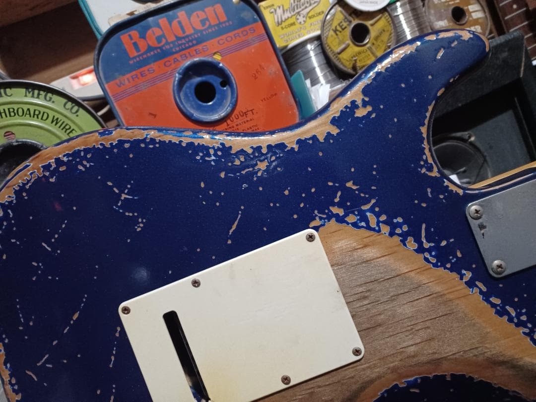 ★Custom Relic JewelBlue Stratocaster ★