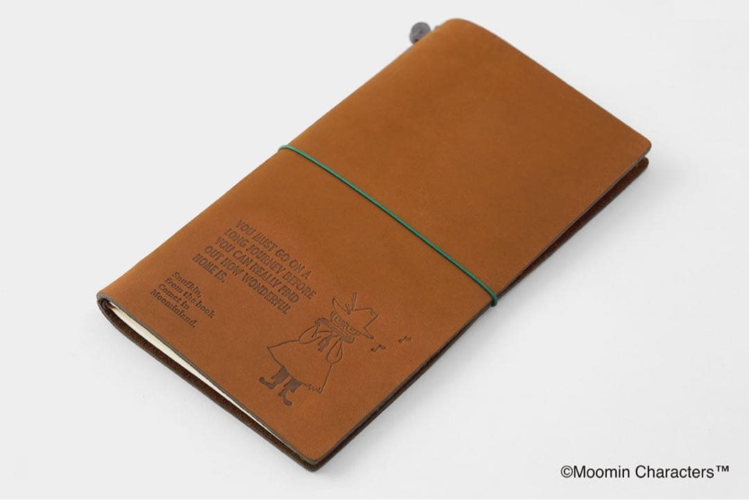 【新品未開封】トラベラーズノート限定 MOOMIN スナフキン（キャメル）