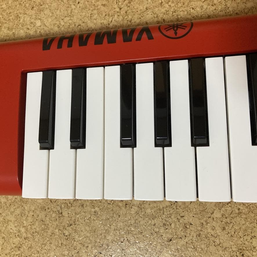 【美品】YAMAHA ショルダーキーボード SHS-500RD 赤 ヤマハ