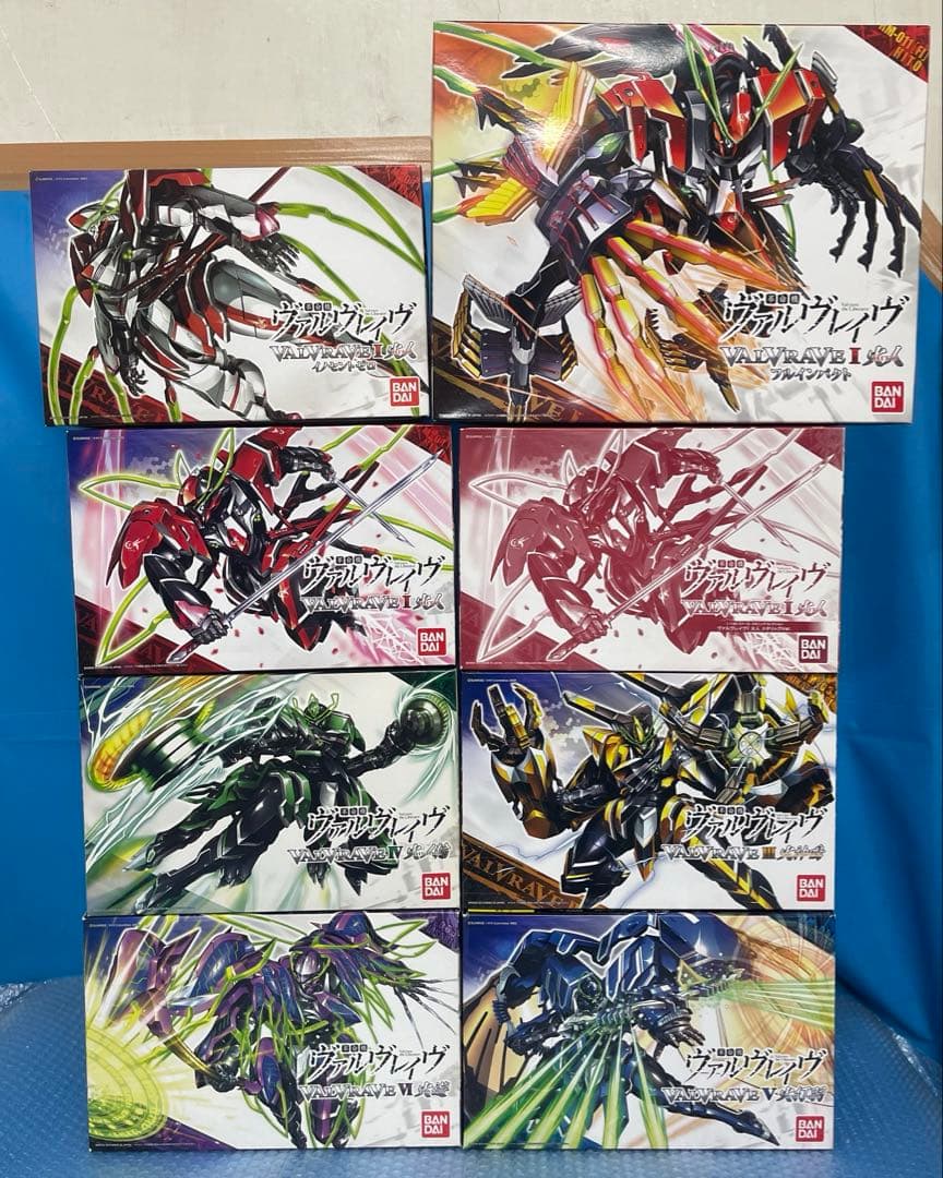 BANDAI ヴァルヴレイヴ プラモデル 5体セット