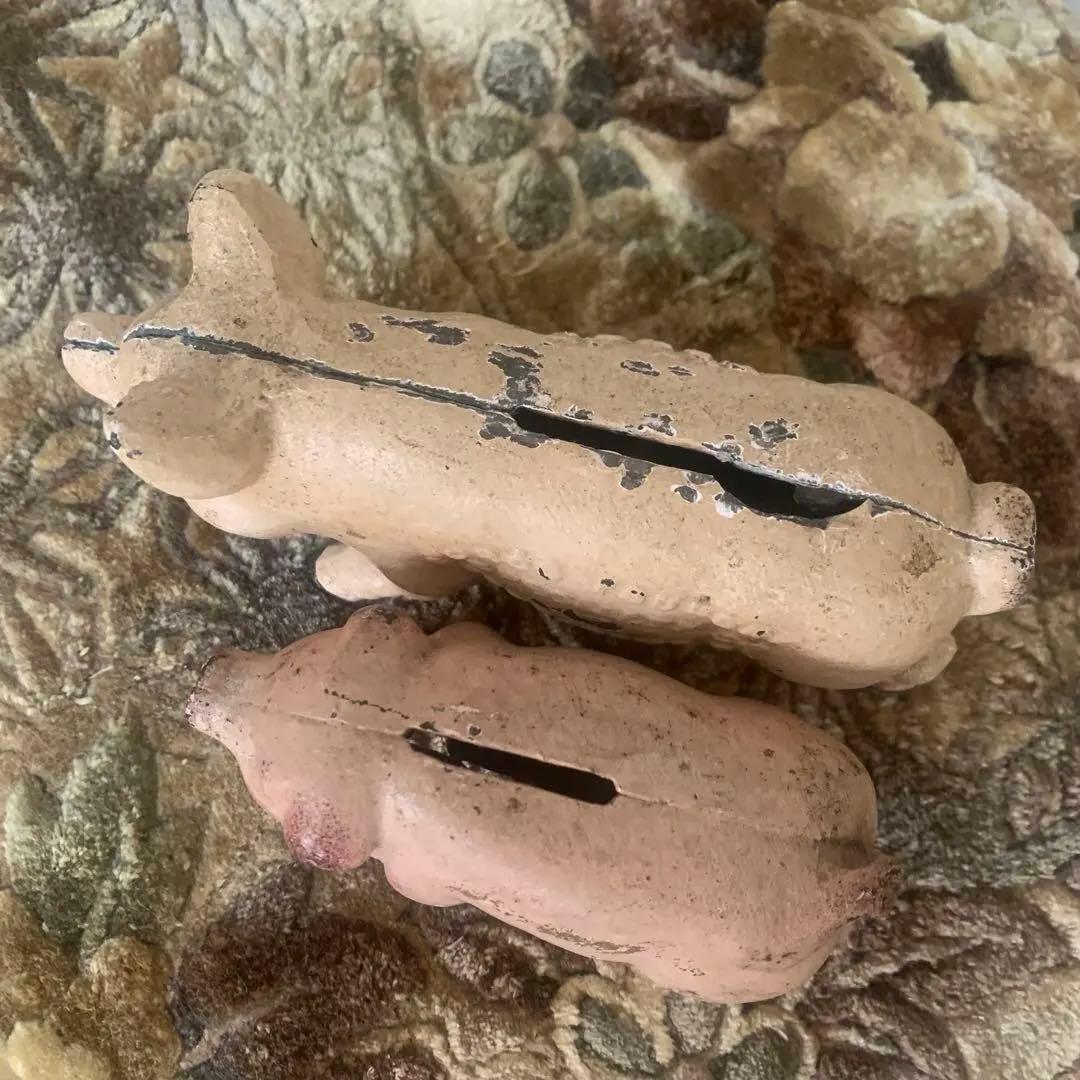 豚の貯金箱 オブジェ ヴィンテージ 雑貨　ドイツのおもちゃ