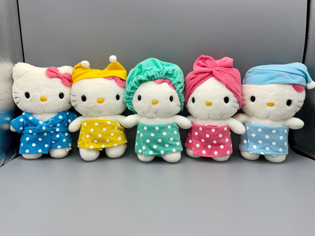 ハローキティ エイコー プライズ ぬいぐるみ5体