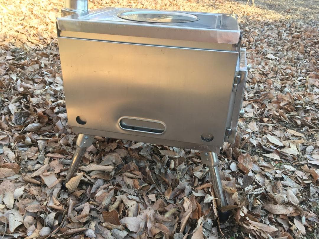 【未使用】薪ストーブ　焚火台　屋外用