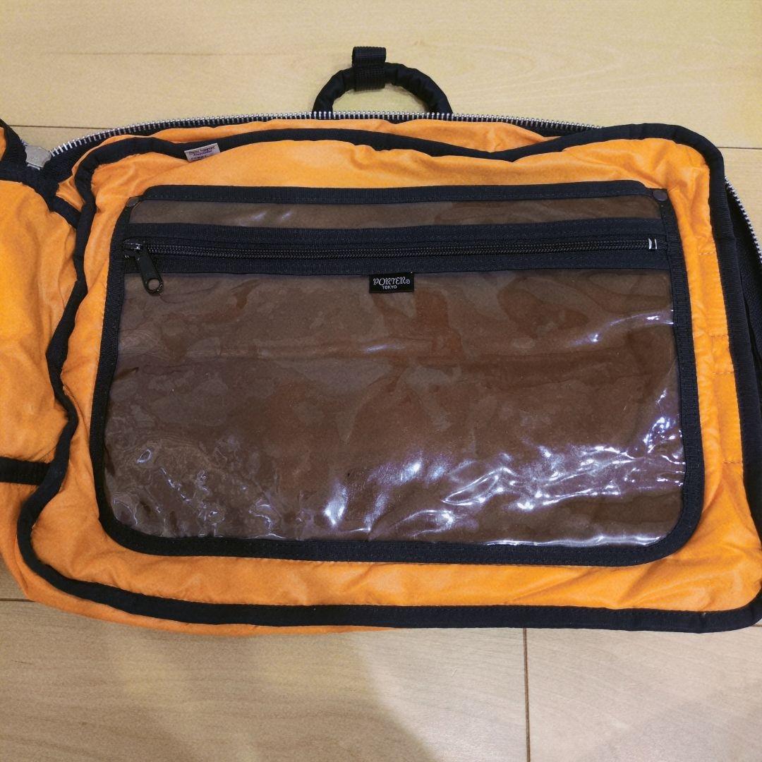 【美品】ポーター タンカー 3way ブリーフケース リュック 黒 ショルダー