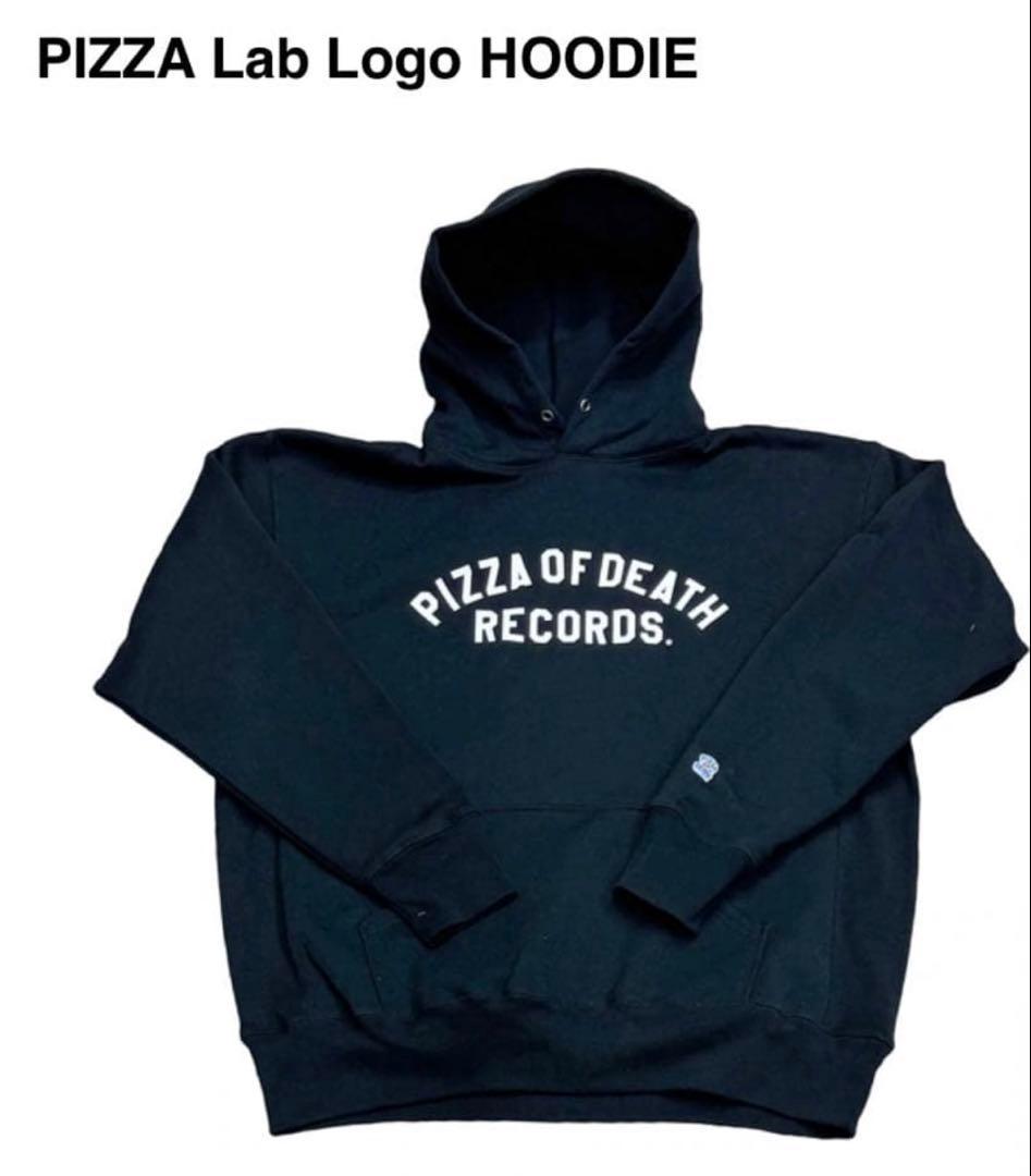 新品　PIZZA Lab Logo HOODIE パーカー フーディ XL