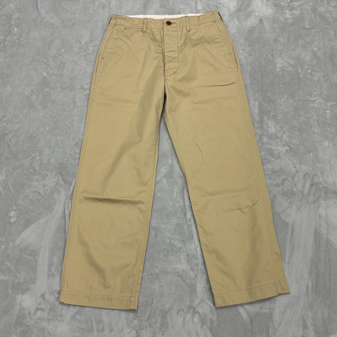 フラットヘッド M-47W チノパン 5ポケット レプリカ サイズ32×34