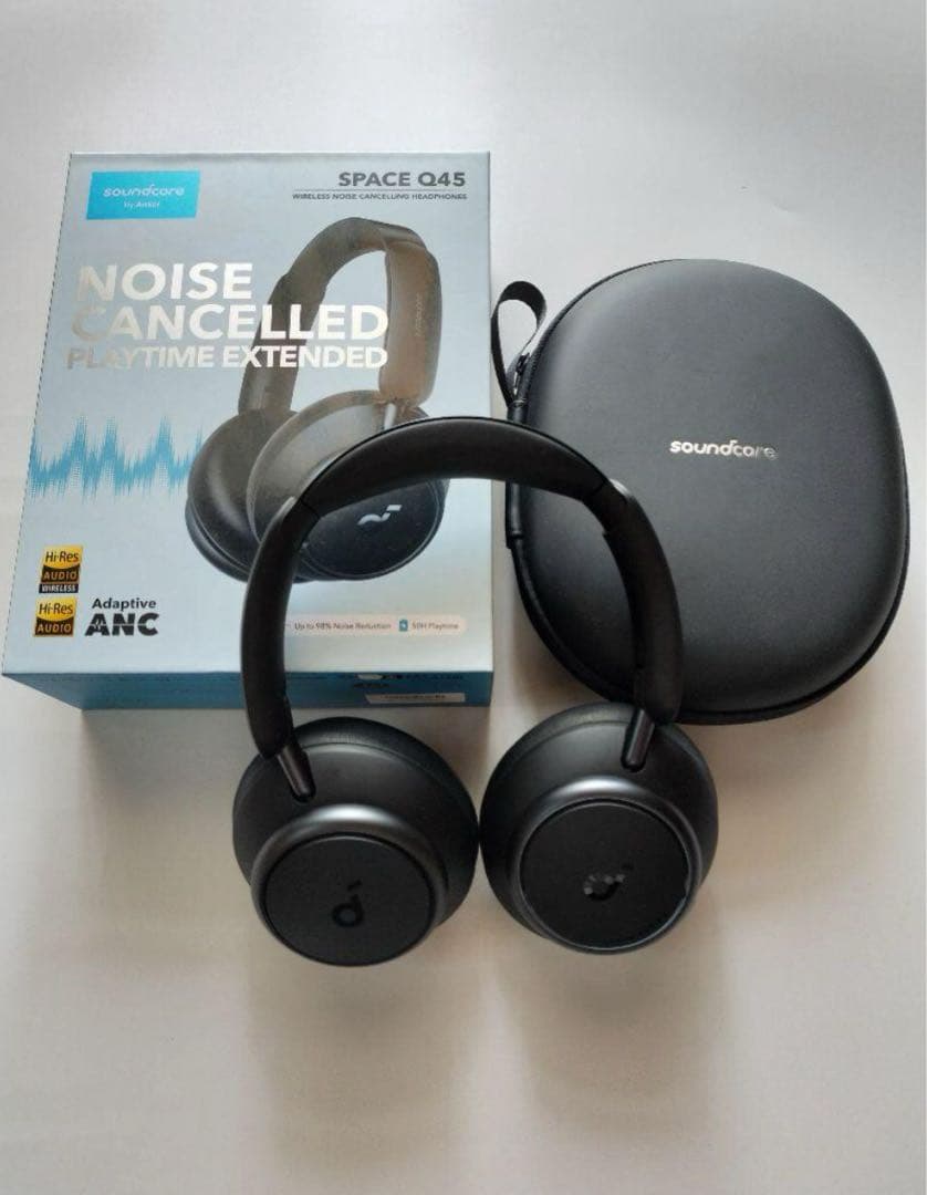 soundcore SPACE Q45 ワイヤレスヘッドホン Anker