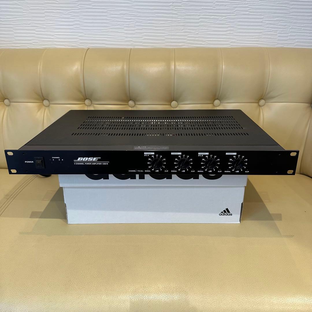 BOSE　ボーズ　プロフェッショナル　パワーアンプ　1200VI 4ch業務用