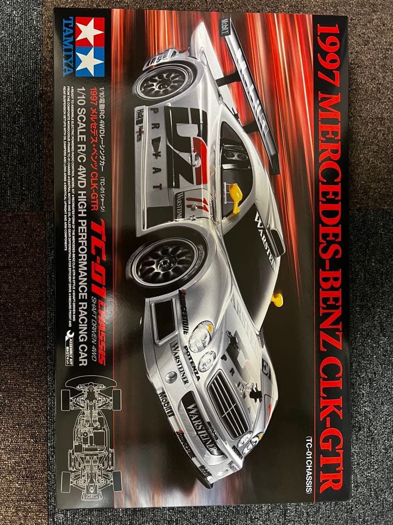 1997 MERCEDES BENZ CLK-GTR 1/10 RCカー　タミヤ