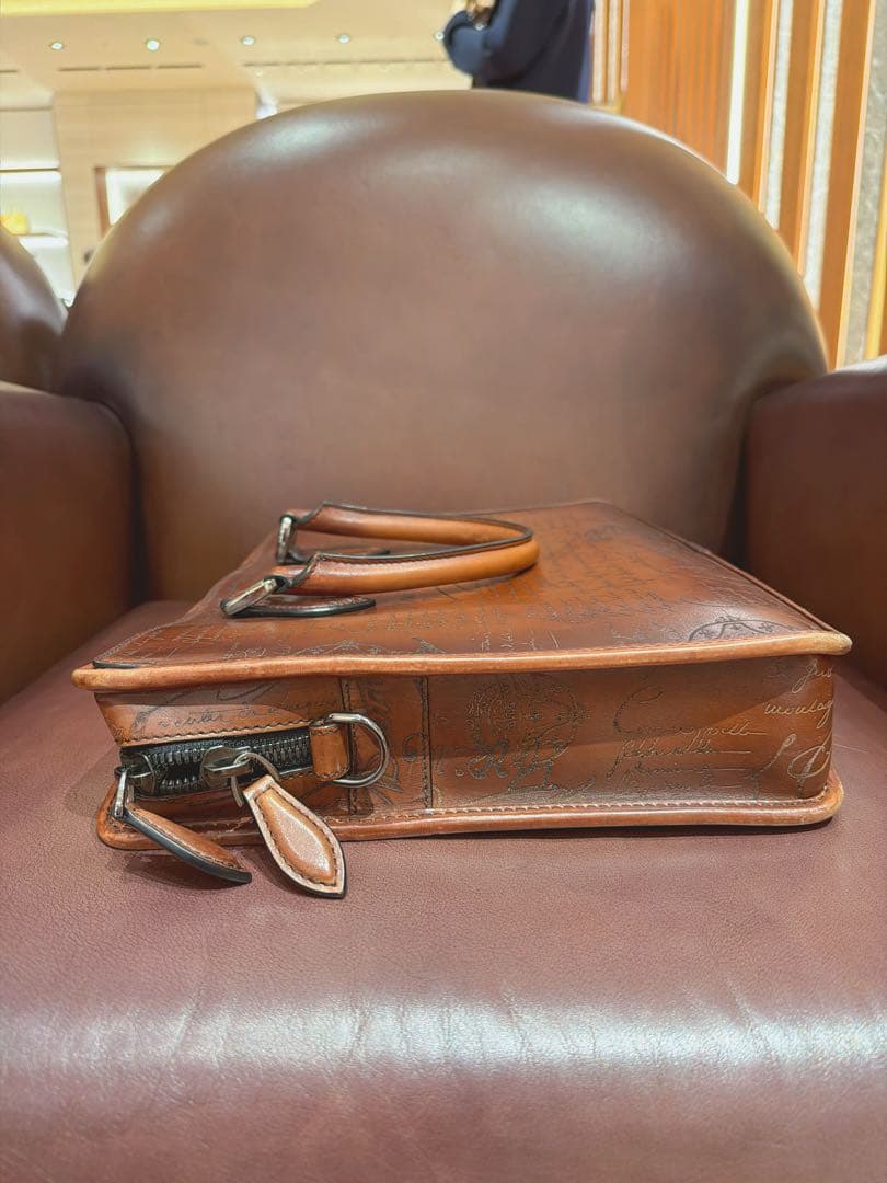 【定価62万希少5スタンプ】ベルルッティアンジュールトートバッグ　ビジネスバッグ