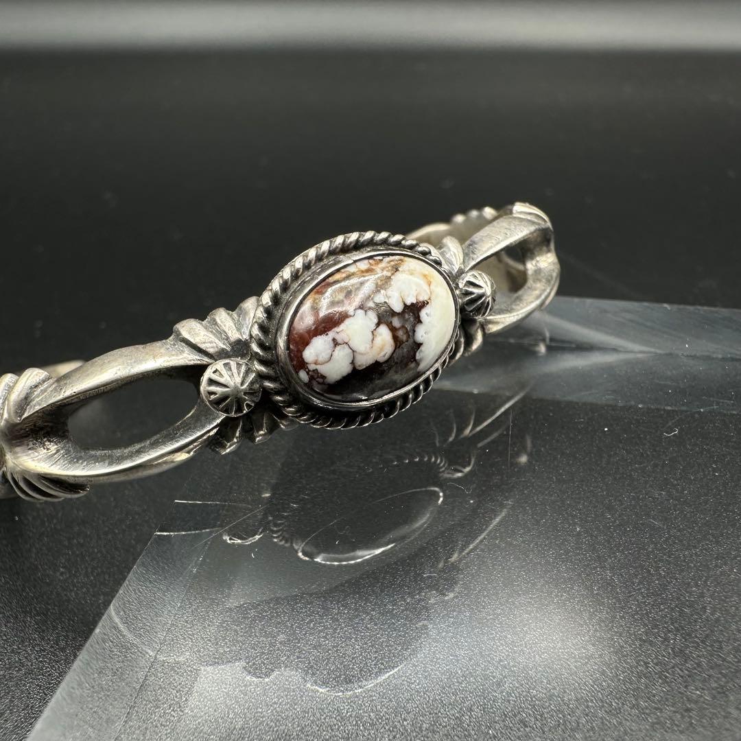 Navajo Harrison Bitsue ホワイトバッファロー　バングル