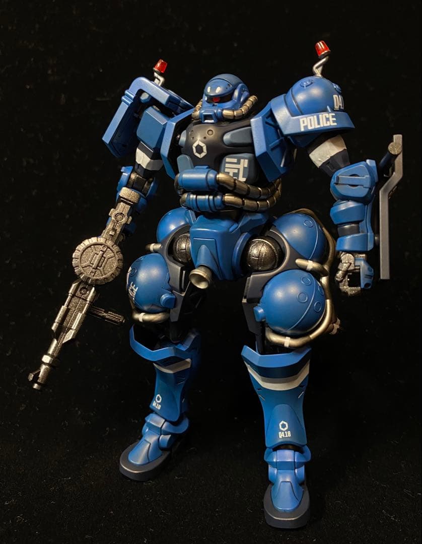 【ガンプラ完成品】　HG 軍警ザク