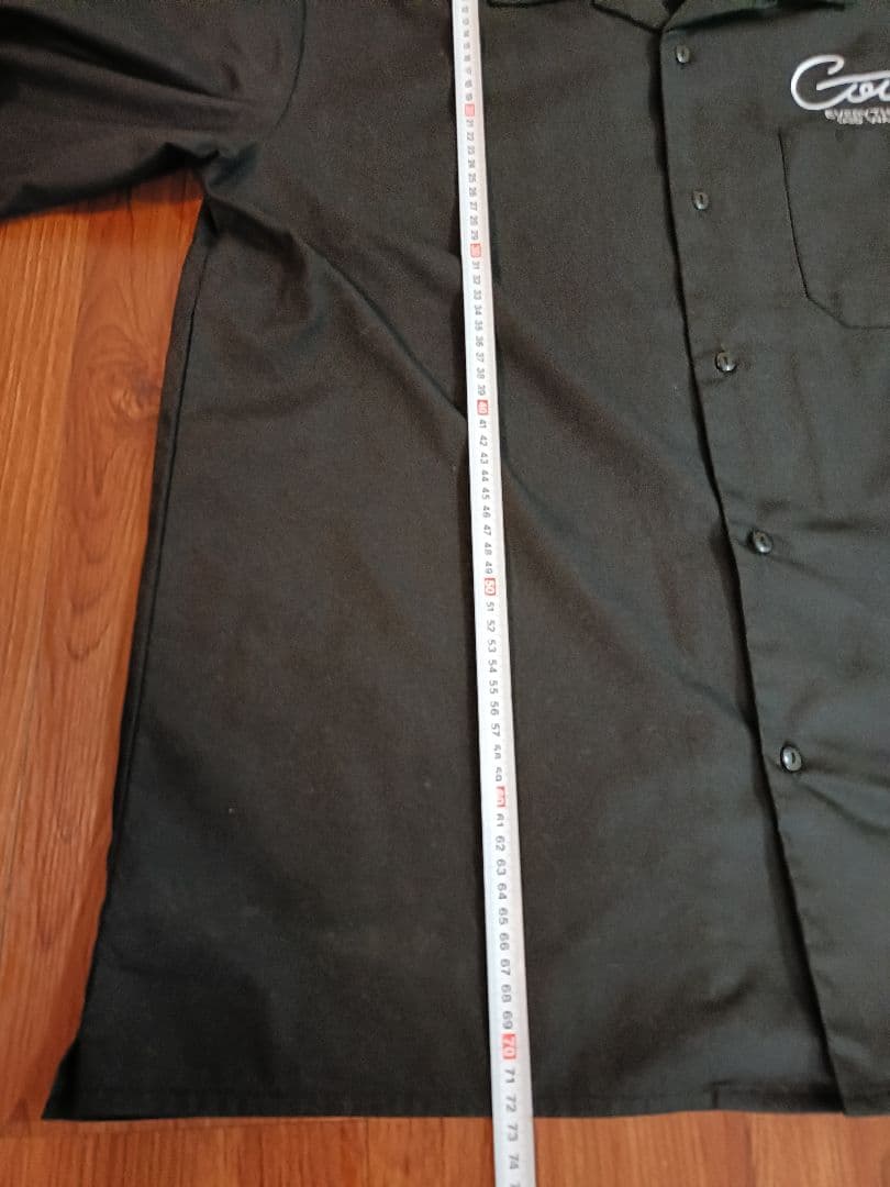 COOLS クールス ネオン 長袖ボーリングシャツ XL ブラック☆希少☆
